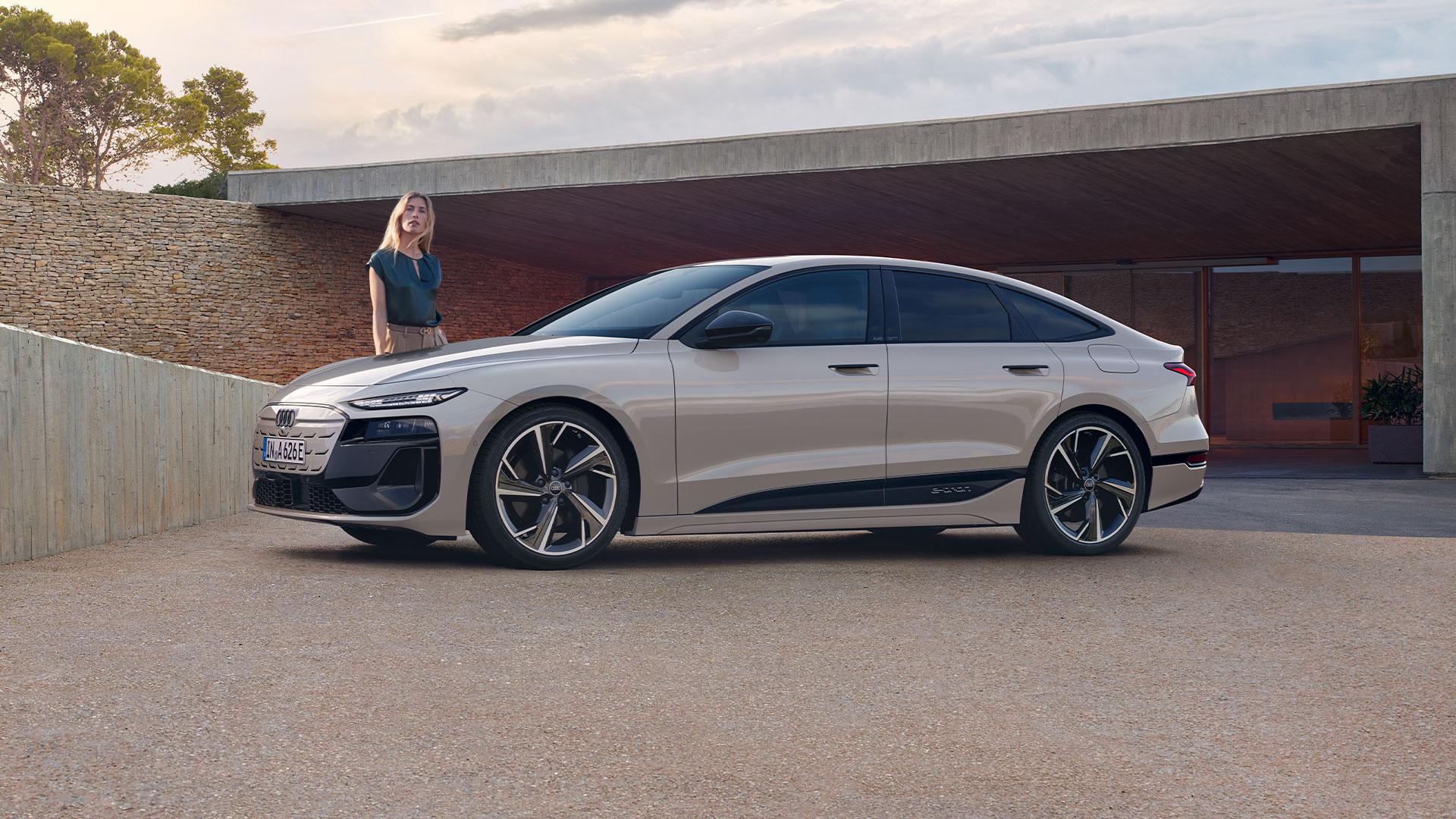 Audi A6 sportback e-tron sivusta